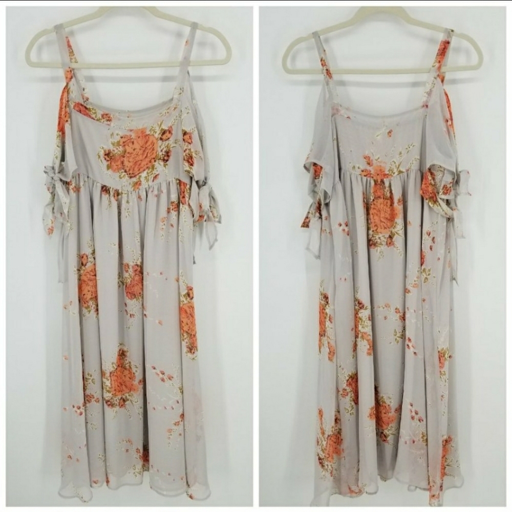 Free People | Tied To You Floral Midi Dress - Picture 3 of 7